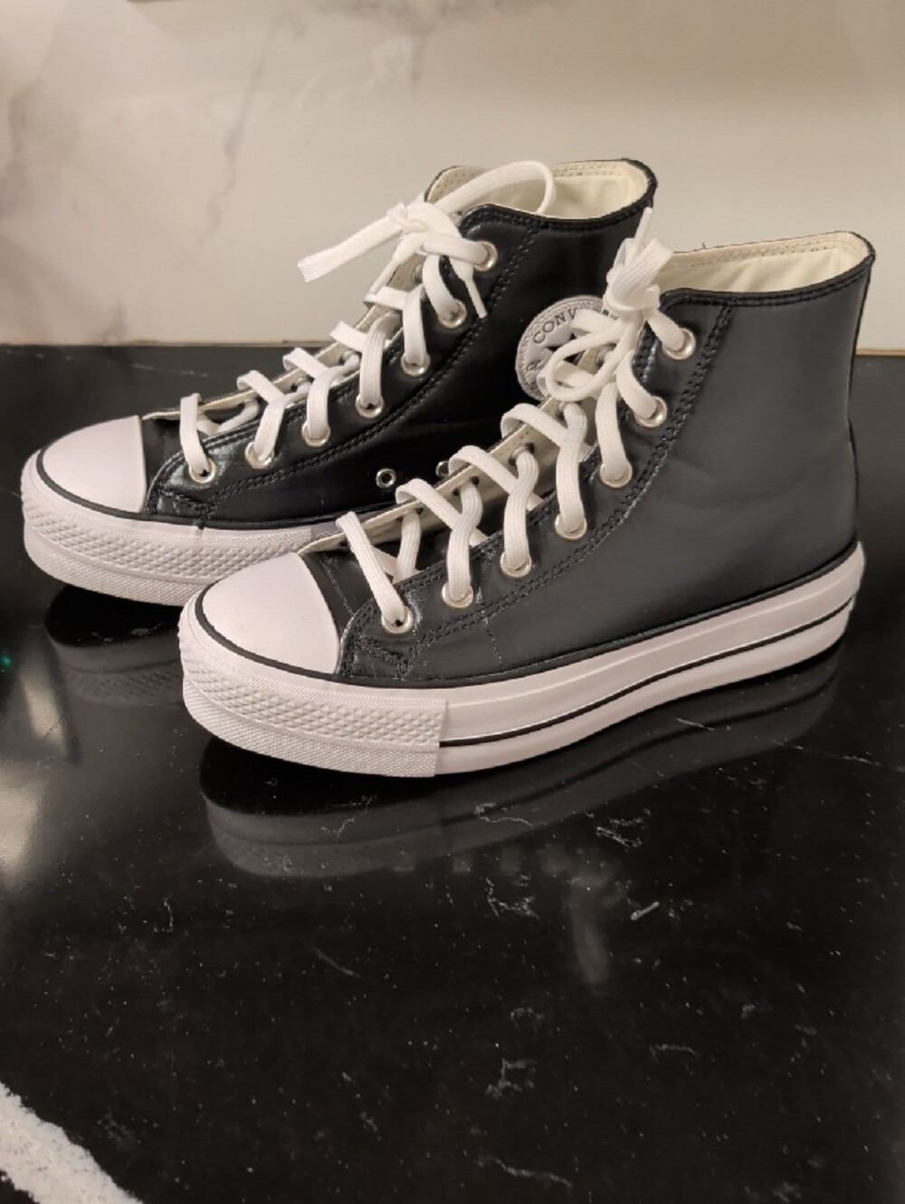 Converse Chuck Taylor All Star Lift Platform Sneakers Size 8 - Picture 4 of 11